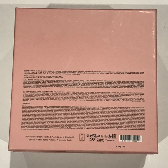 NWT Limited Ed. Zara Fields At Nightfall Eau de Perfume & Lipstick Gift … - Picture 3 of 4